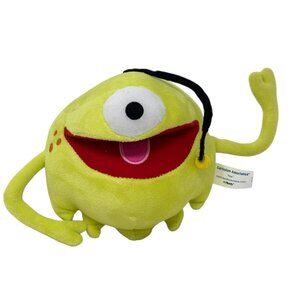 CURRICULUM ASSOCIATES iReady YOOP 6" Green Cyclops Monster Plush One Eye